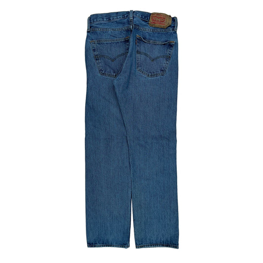Levis Jeans - 30W 31L Blue Cotton