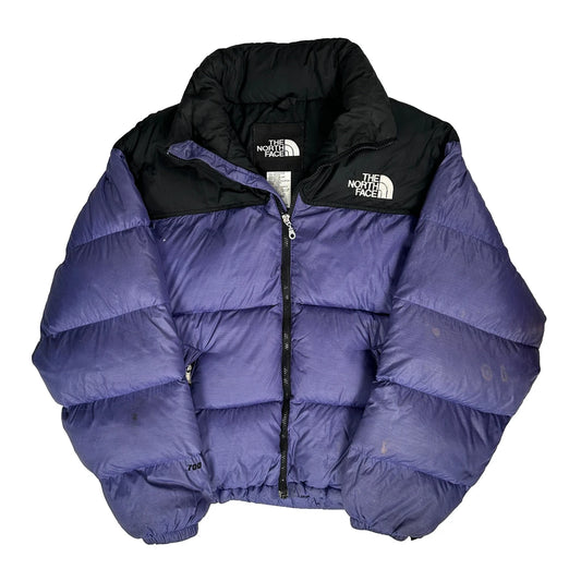 700 Fill The North Face Puffer - Large Purple Nylon
