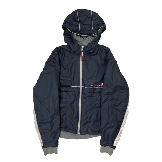 Tommy Hilfiger Windbreaker - XL Grey Polyester