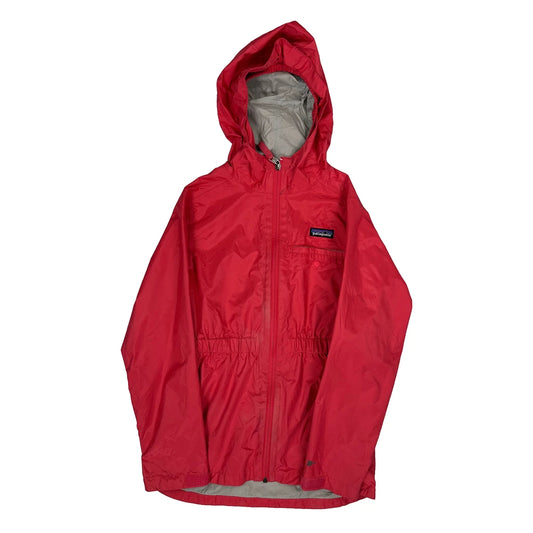 Age 12 Patagonia Windbreaker - Large Red Polyester