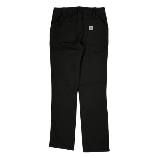 Carhartt Carpenter Trousers - 28W UK 8 Black Cotton