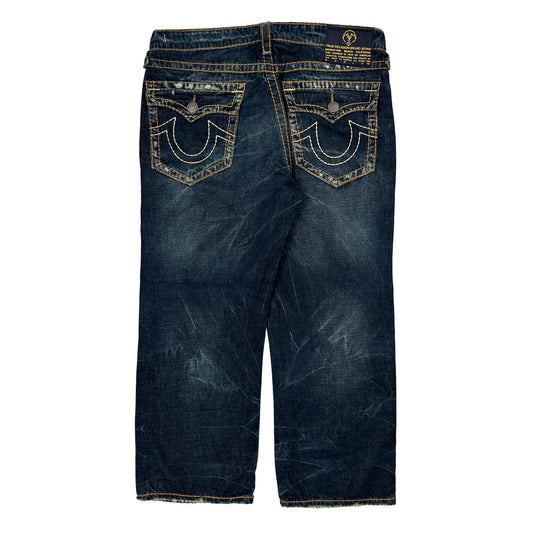 Made In USA True Religion Jeans - 37W 28L Dark Wash Denim