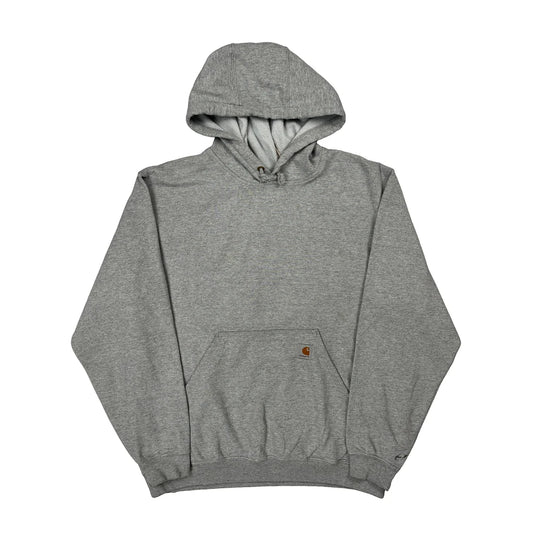 Vintage Carhartt Hoodie - Large Gray Cotton