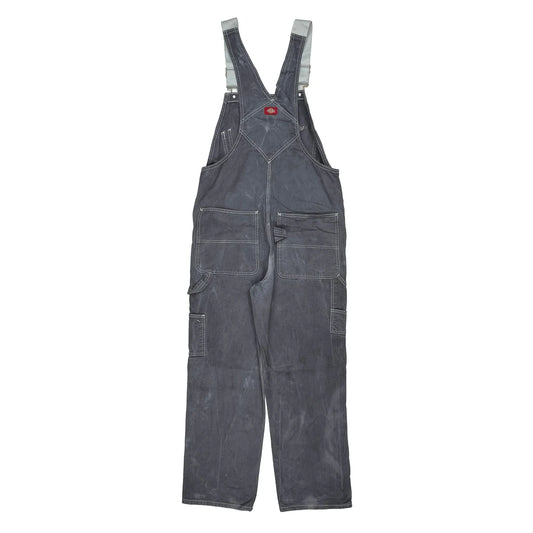 Dickies Dungarees - 34″ Waist Grey Cotton