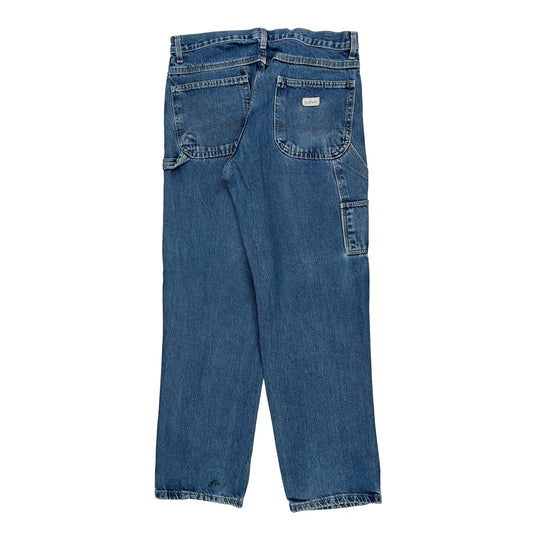 Unifirst Jeans - 33W 32L Blue Cotton