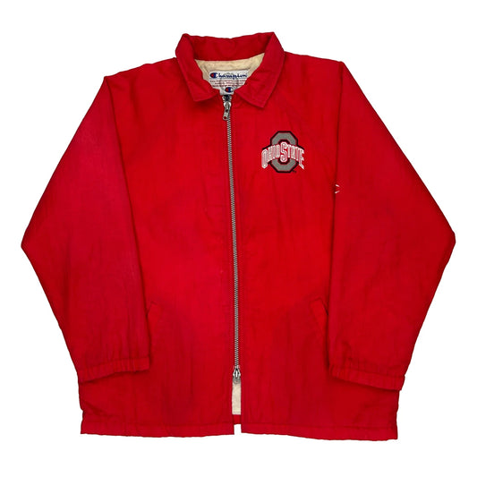 Ohio State Champion Graphic Windbreaker - XL Red Nylon