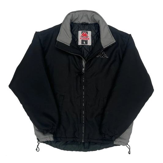 Kappa Jacket - Large Black Polyester
