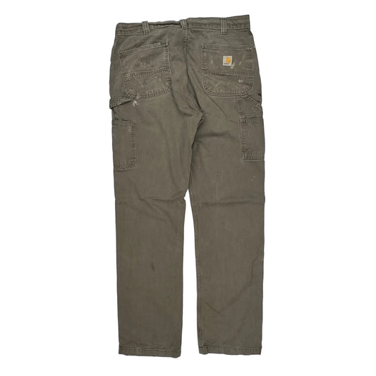 Carhartt Carpenter Trousers - 36″ Waist Brown Cotton
