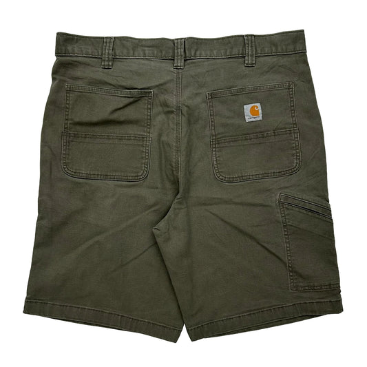 Vintage Carhartt Carpenter Shorts - 38W 10L Green Cotton