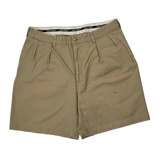 Polo By Ralph Lauren Chino Shorts - 32W 8L Beige Cotton
