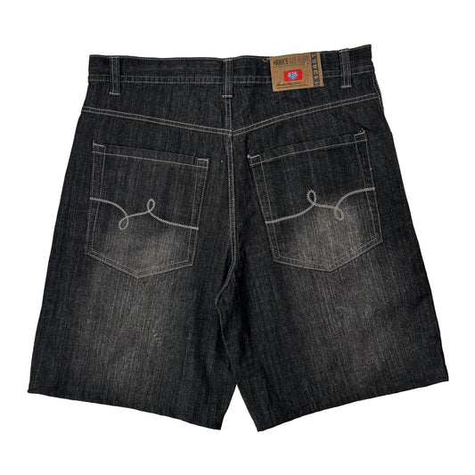 Hawk'S Bay Denim Shorts - 37W 11L Black Denim