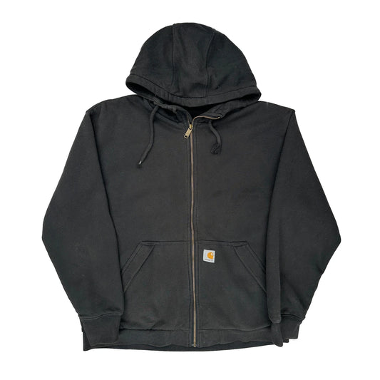 Carhartt Hoodie - Large Black Cotton Blend