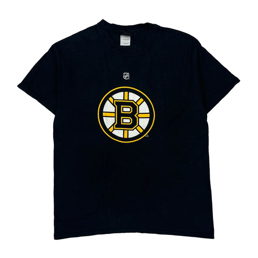 Boston Bruins Reebok Nhl T-Shirt - Large Black Cotton