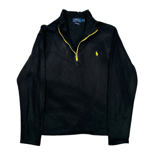 Performance Polo By Ralph Lauren Fleece - Large Black Polyester