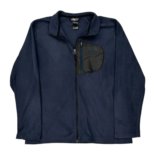 The North Face Fleece - XL Navy Polyester