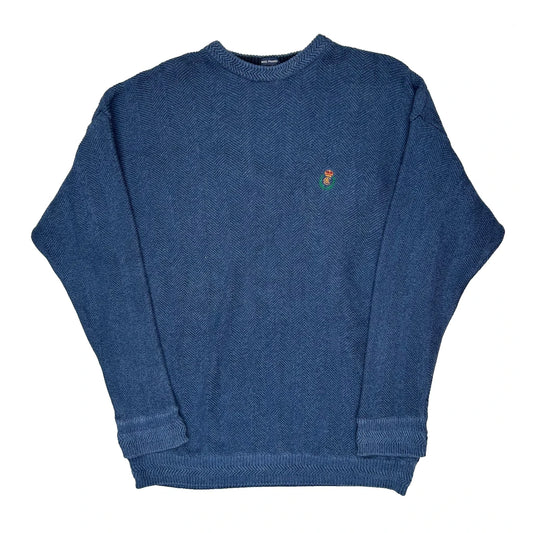 Chaps Ralph Lauren Jumper - XL Blue Cotton