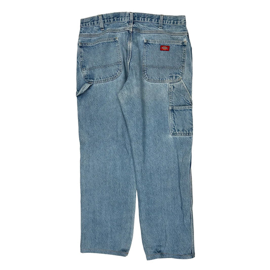 Dickies Carpenter Jeans - 35W 31L Light Wash Denim