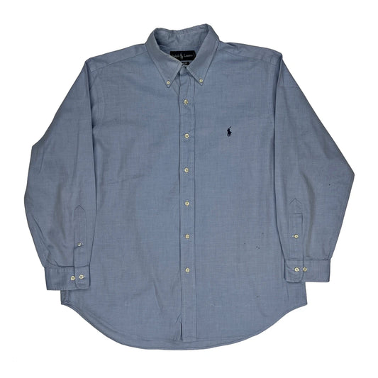 Ralph Lauren Shirt - Large Blue Cotton