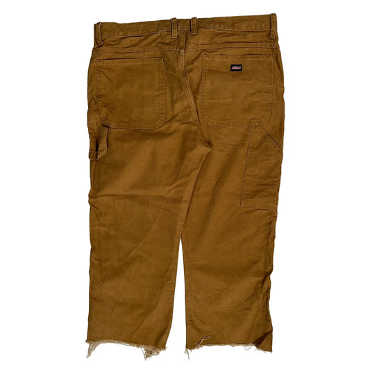 Dickies Carpenter Pants - 38W 24L Brown Cotton