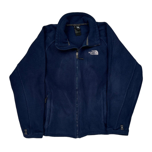 The North Face Fleece Jacket - Large Navy Polyester