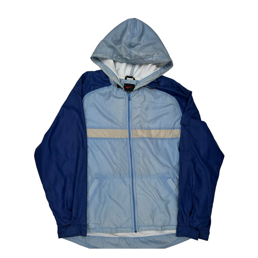 Nike Windbreaker - XL Navy Polyester