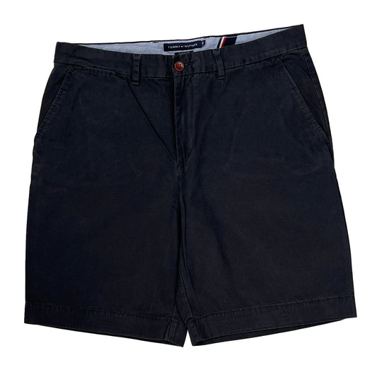 Vintage Tommy Hilfiger Chino Shorts - 36W 10L Black Cotton