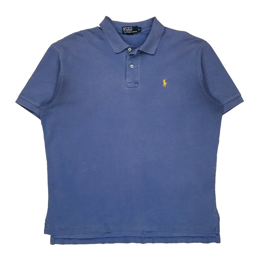 Polo By Ralph Lauren Polo Shirt - XL Blue Cotton