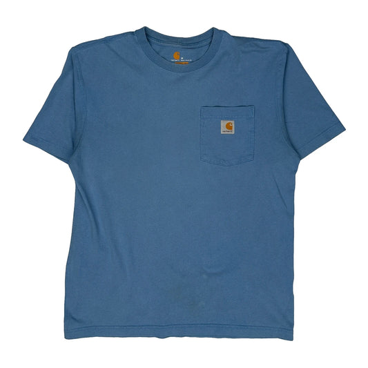 Carhartt T-Shirt - Medium Blue Cotton