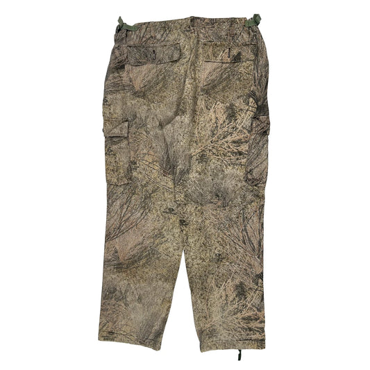 Cabelas Cargo Trousers - 36W 31L Green Cotton
