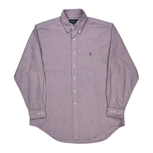Vintage Ralph Lauren Shirt - Large Purple Cotton