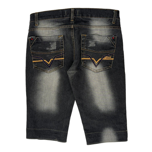 Cool Denim Shorts - 33W 12L Dark Wash Denim