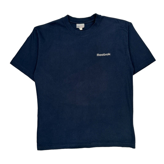 World Bowl X Reebok Graphic T-Shirt - XL Navy Cotton