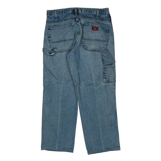 Dickies Carpenter Jeans - 32W 28L Light Wash Cotton