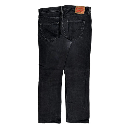 501 Levis Jeans - 34W 30L Black Cotton