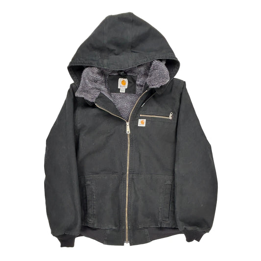 Age 14-16 Carhartt Jacket - XL Black Cotton