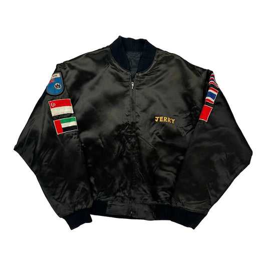 USs Jouett Cg-29 Unbranded Gulf War Souvenir Varsity Jacket - Medium Multicoloured Polyester