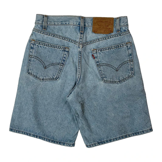 Levis Denim Shorts - 28W 9L Light Wash Cotton