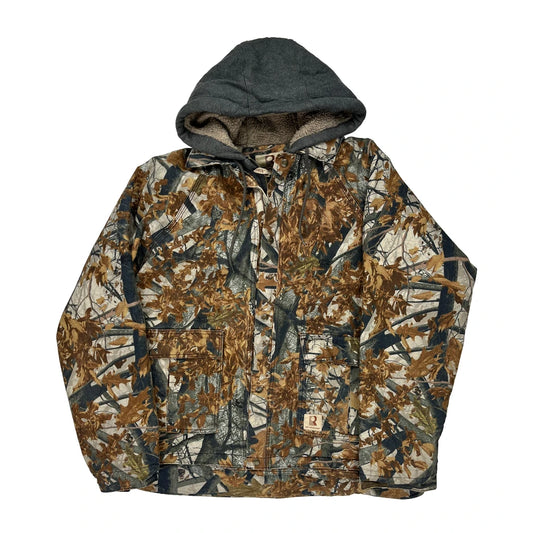 Real Workwear Camo Jacket - Large Camo Polyester