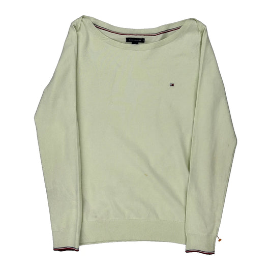 Tommy Hilfiger Jumper - Small Cream Cotton