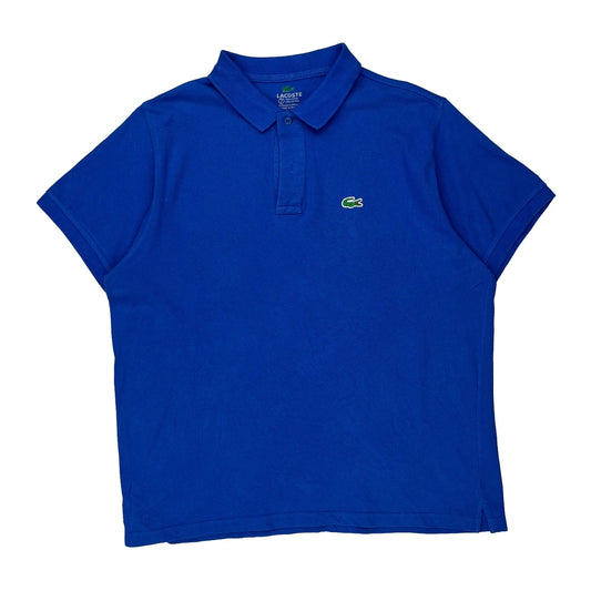 Lacoste Polo Shirt - 2XL Blue Cotton