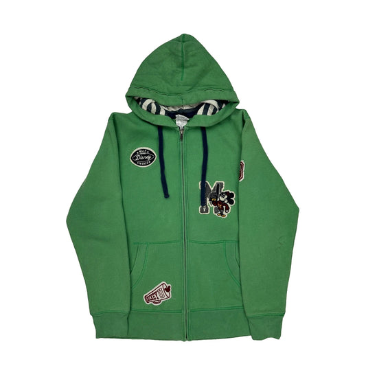 Disney Graphic Hoodie - XL Green Cotton