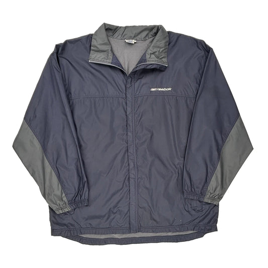 Reebok Windbreaker - 2XL Grey Polyester
