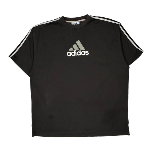 Adidas T-Shirt - XL Black Cotton Blend