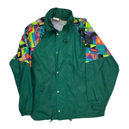 Unbranded Windbreaker - Large Multicoloured Polyester