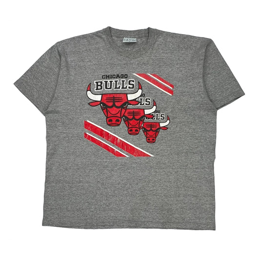 Chicago Bulls Izod Nba T-Shirt - XL Gray Cotton