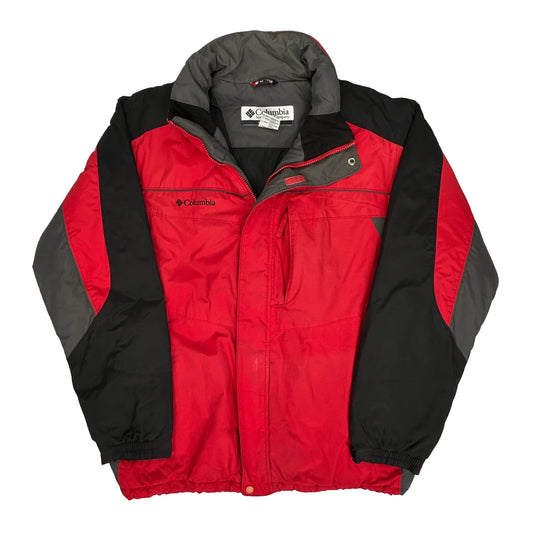 Columbia Ski Jacket - Large Red Nylon