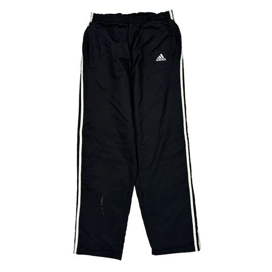 Adidas Striped Tracksuit - Medium Black Polyester