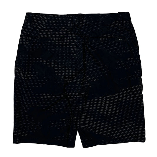 Oakley Camo Shorts - 32W 10L Black Polyester
