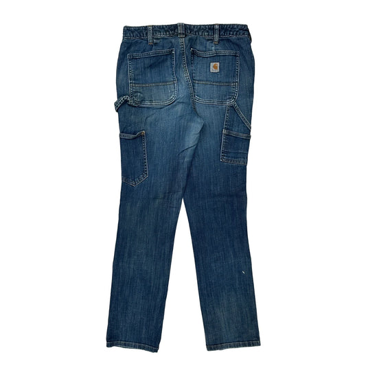 Carhartt Carpenter Jeans - 30W UK 10 Blue Denim