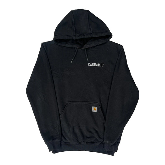 Carhartt Hoodie - Small Black Cotton Blend